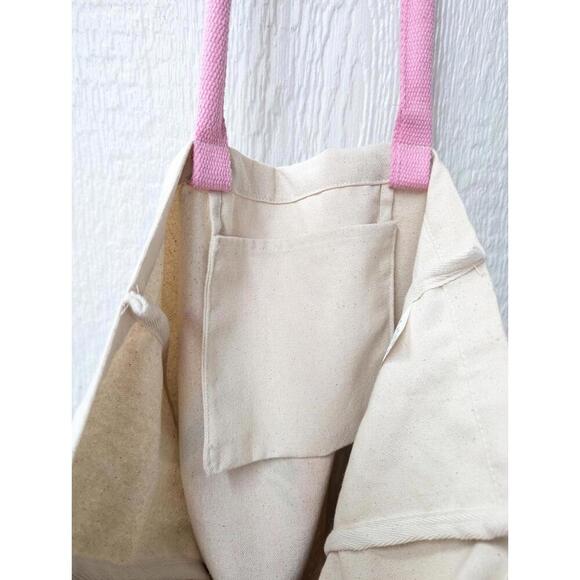 Book Tote Bag, Book Lover Gift Idea, Cute Book Bag, Casual Canvas Tote - Picture 7 of 7